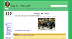 Desktop Screenshot of bsatroop341.org